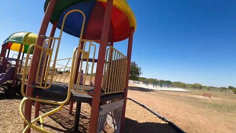 Flying the DJI Avata Drone Thru a Playground & Around an Unexpected Water Geyser? 2nd Time Flying