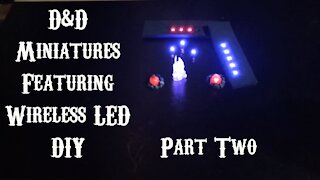 Wireless LED Miniature Show Case Featuring Reaper Miniatures - Part Two