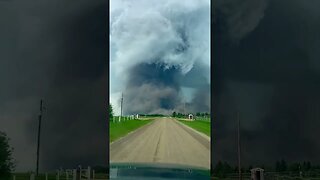 Massive tornado ripped through central Alberta...