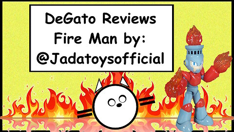 Mega Man: Fire Man (@jadatoysofficial) Review