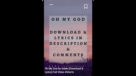 Oh My God by Adele (Download & Lyrics) Full Video