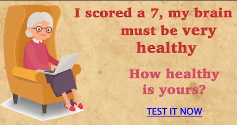 Test how healthy your brain is