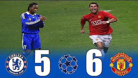 Manchester United 6-5 Chelsea | Highlights | UEFA Champions League 2008