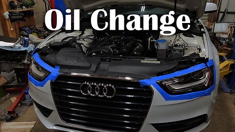 DIY Oil Change: 2013 Audi A4