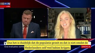 Ons melkmeisje Eva Vlaardingerbroek spreekt zich uit bij CBN