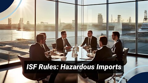 Understanding ISF Requirements for Hazardous Shipments