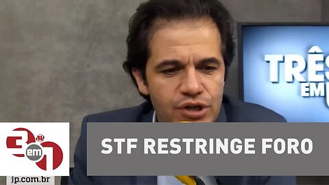 STF restringe foro privilegiado a deputados e senadores