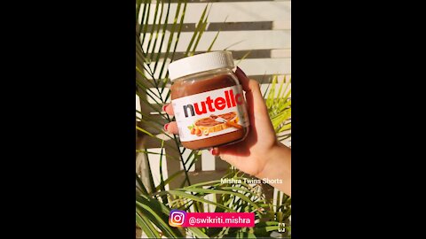 NUTELLA DALGONA CANDY #30DaysDalgonaChallenge Day 15 #shorts