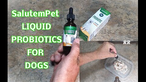 SalutemPet Store Liquid Probiotics for Dogs 2 Oz, Bacon