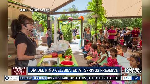 Celebrating Día del Niño at the Springs Preserve