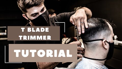 Cordless T blade Trimmer Tutorial