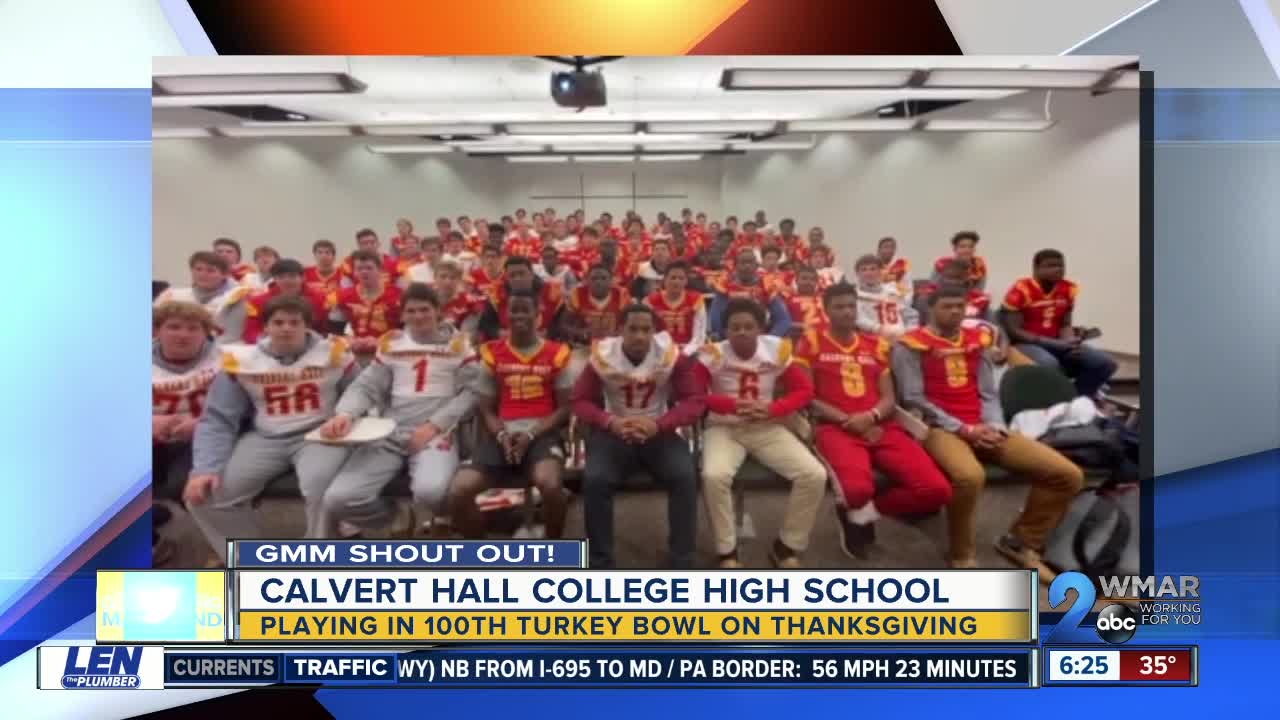 Good morning from Calvert Hall College High School!