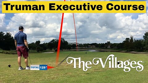 Truman Executive Golf Course - 9 Hole on Course Vlog with Shot Tracers from The Villages Florida
