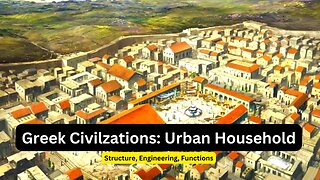 14. Ancient Greece Civilization: The Urban Household - Architecture, Structure, and Use