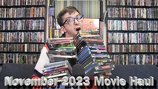 November 2023 4K & Blu Ray Movie Haul