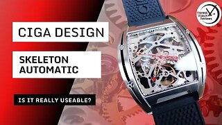 BEST SKELETON WATCH? CIGA Design Z Series Mechanical 'Unboxing' & Review #HWR