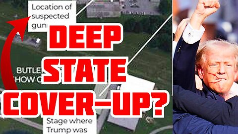 The Assassination Attempt on Donald Trump feels like a Deep State cover up!