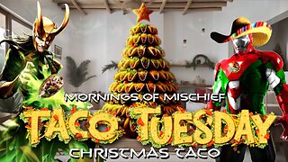 Taco Tuesday Christmas Tacos with Mexican Ironman!