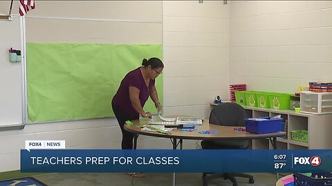 First day back for Lee County teachers