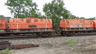 Norfolk Southern Local Mixed Train From Fostoria, Ohio August 29, 2020