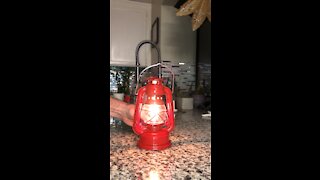 Hurricane Lantern, get one for mood lighting, emergencies and camping