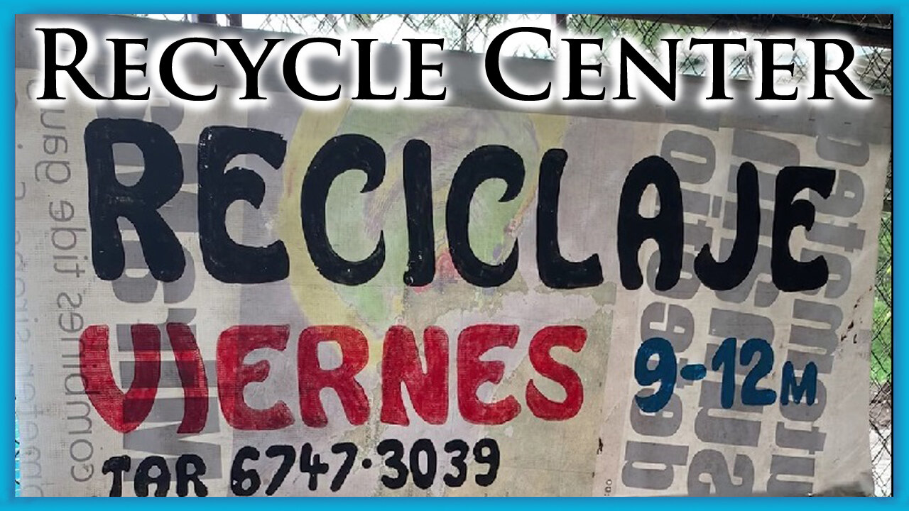 Recycle Center Plastic Glass Cardboard Paper - Volcan Panama Tierras ...