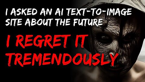 I Asked An AI Text-To-Image Site About The Future. I Regret It Tremendously. | NoSleep