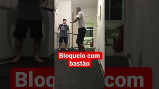 Bloqueio com bastão #aracaju #defesapessoal #kravmaga #segurança #luta #mma #combate #autoestima