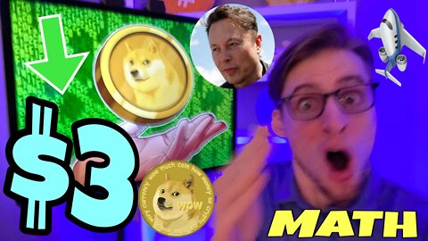 Dogecoin To $3 By The End of The Year ⚠️