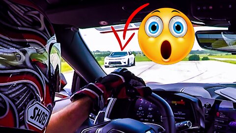I ALMOST WRECKED A C8 CHEVY CORVETTE AT THE RACE TRACK! *MSR CRESSON*