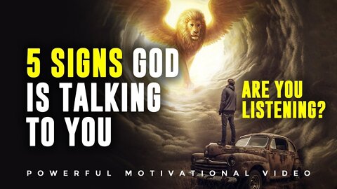 5 Signs God is Talking To You | Are You Listening?