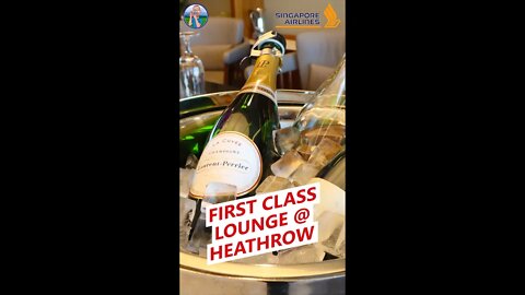 Peeking inside: a first class lounge @ Heathrow 🇬🇧