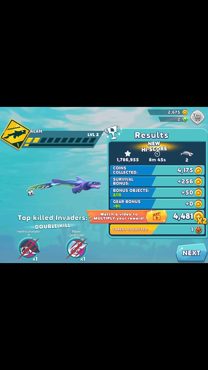 Hungry Shark short