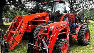 Is It Time For An Upgrade? Our Tractor Couldn't Handle It! Kubota LX2610 Building Fences.