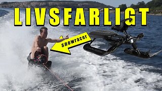 ÅKER SNOWRACER PÅ HAVET!!! vlogg #3