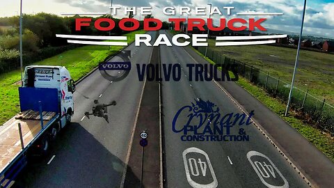 Racing A Crynant Plant & Construction Ltd Volvo - Welsh Drones