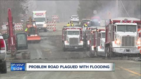 Fix for frequent flooding coming to stretch of highway in Streetsboro
