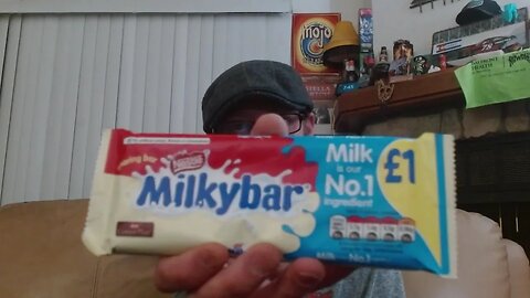 American Tries A Nestle Milkybar For The First Time