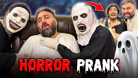 Horror Prank On Papa & Qasim Bhai | Papa ko Heart Attack Aygya 😨| Gone Wrong