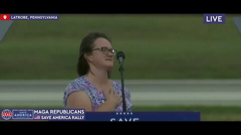 🇺🇸 Donald Trump's Rallies always start with the Pledge of Alliance and the National Anthem