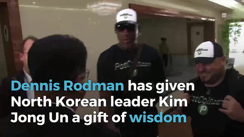 Dennis Rodman Brings A Bit Of Trump To North Korea