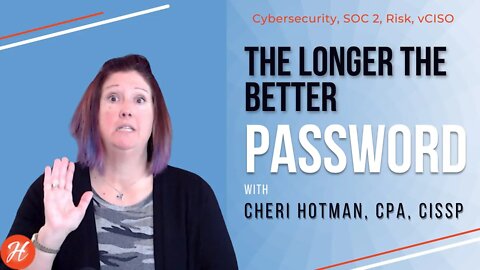 The Longer the Better Password