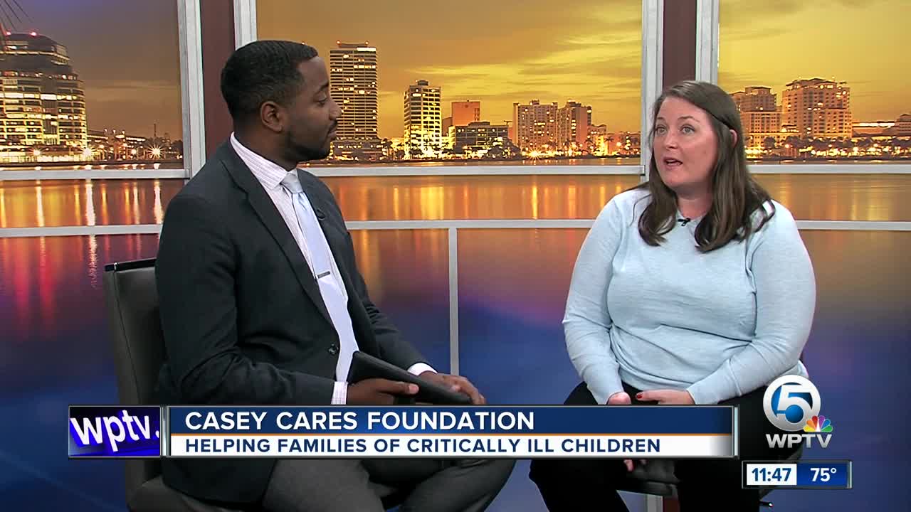 Casey Cares Foundation helping critically ill children