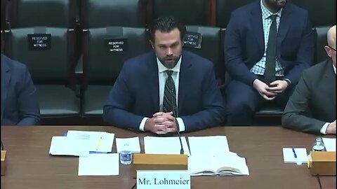 Matt Lomeier Testifying About The Ongoing Marxist Inspired Efforts To Subvert & Weaken Our Military