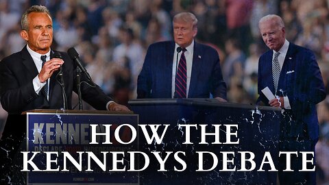 RFK Jr. Describes How The Kennedys Handle Debate