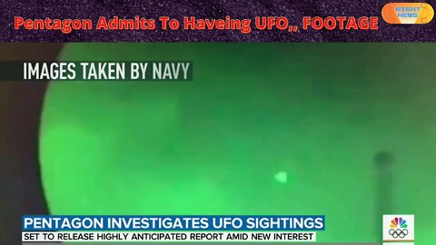 Pentagon releases declassified UFO footage