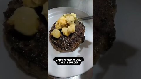 Carnivore Diet - Mac and Cheeseburger