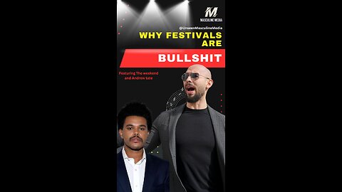 Why Festivals Are Bullshit! 🎉 Ft. The Weeknd & Andrew Tate #UnpopularOpinion #FestivalsExposed