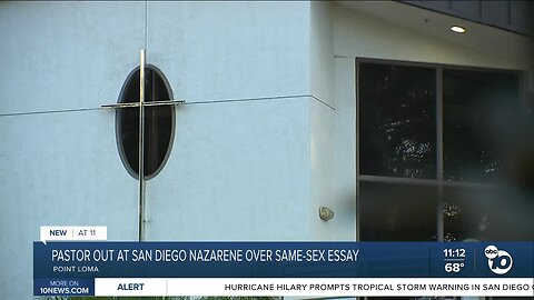 Pastor out at San Diego Nazarene over same-sex essay