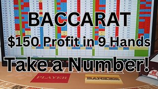 Baccarat Play 01022024: 3 Strategies, 2 Bankroll Management Each. Baccarat Research